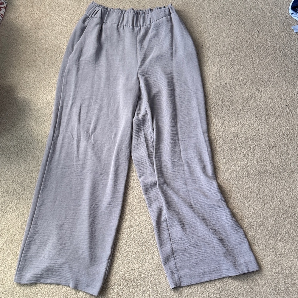 Hilary Radley Light Gray Pants